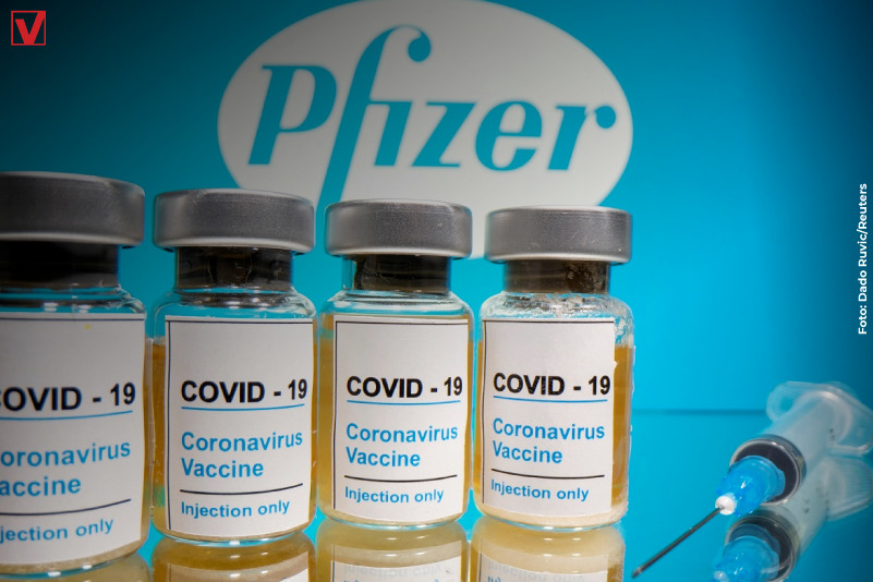 Mais de 13 milhões de doses da vacina contra a covid-19 serão entregues ao Brasil, informou a Pfizer