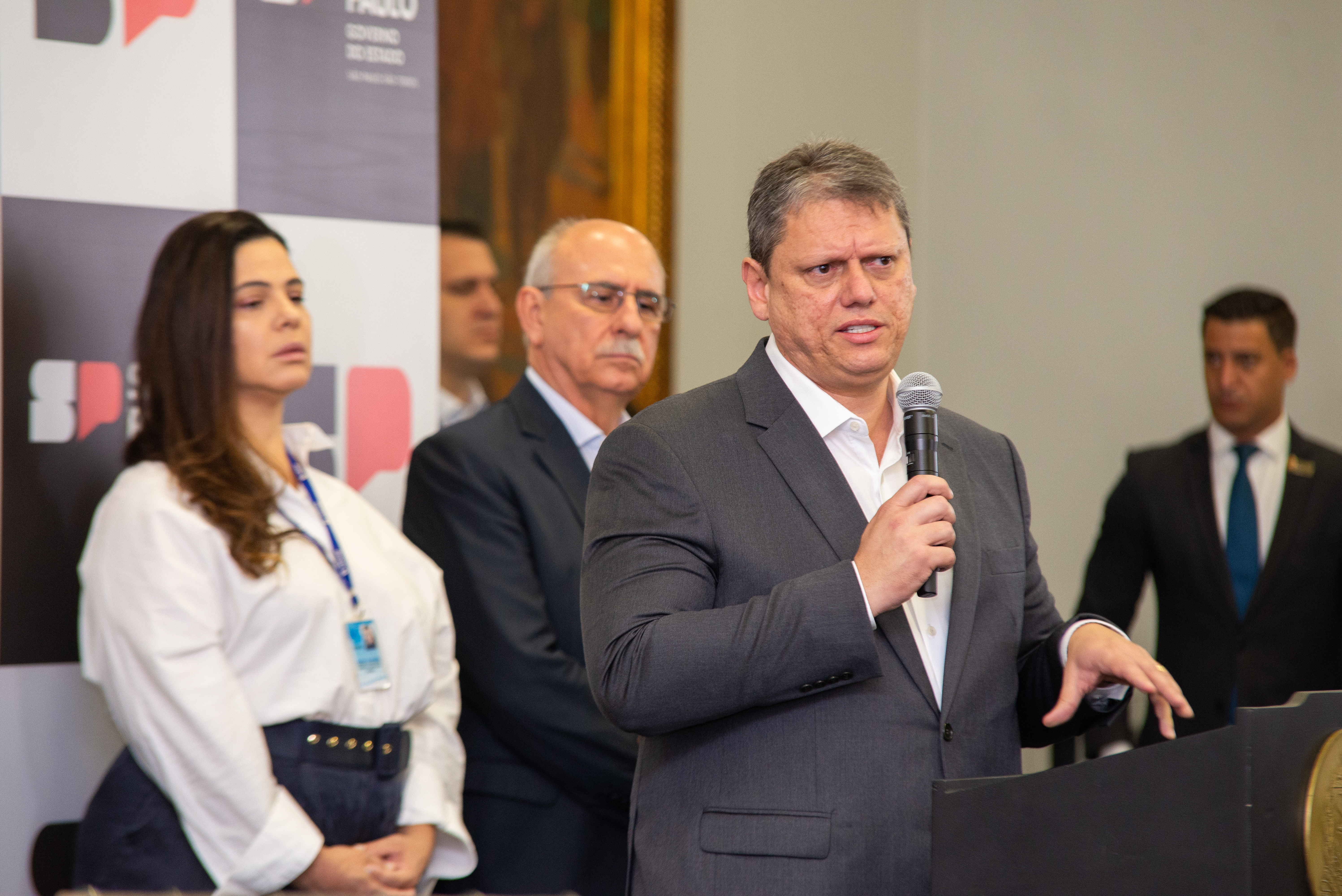 Privatizações foram respaldadas nas urnas, diz Tarcísio