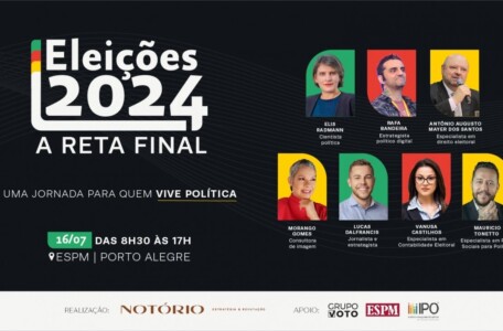 Notório promove debate sobre eleições municipais na próxima terça-feira