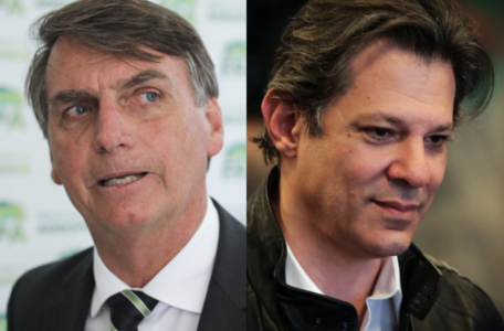 Ibope: Bolsonaro tem 59% dos votos válidos e Haddad 41%