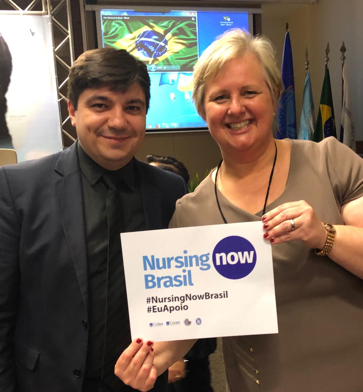 Moinhos participa de lançamento da Nursing Now Brasil