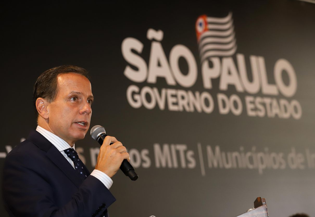 João Doria testa positivo para coronavirus