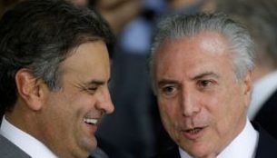 De volta ao Senado, Aécio deve reforçar apoio a Temer