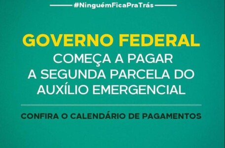 Pagamento da segunda parcela do auxílio emergencial começa nesta segunda-feira