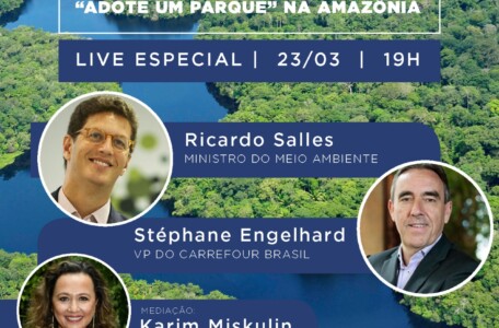 Live especial sobre o Programa “Adote um Parque”