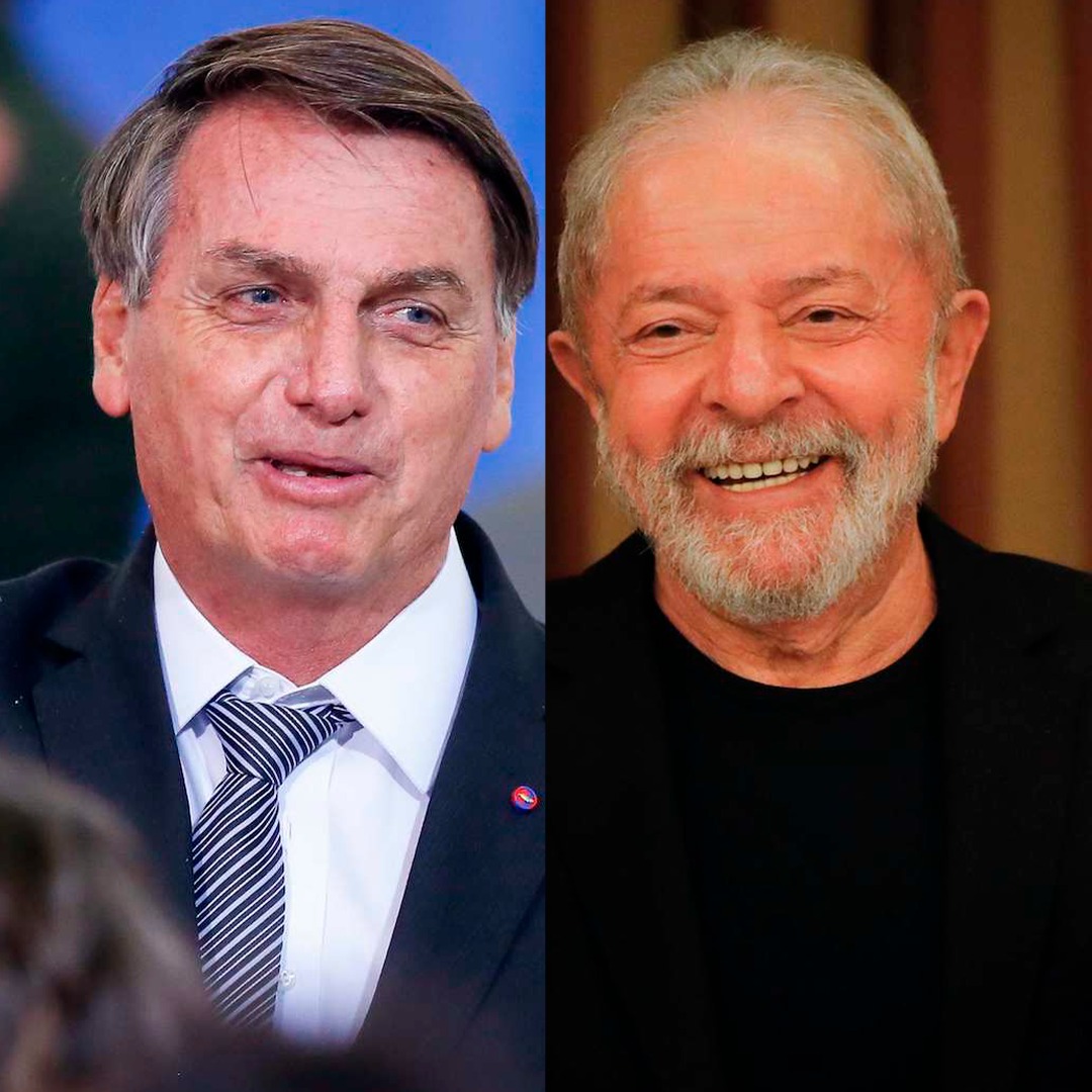 Diferença entre Lula e Bolsonaro no 1º turno cai para 5 pontos, diz PoderData