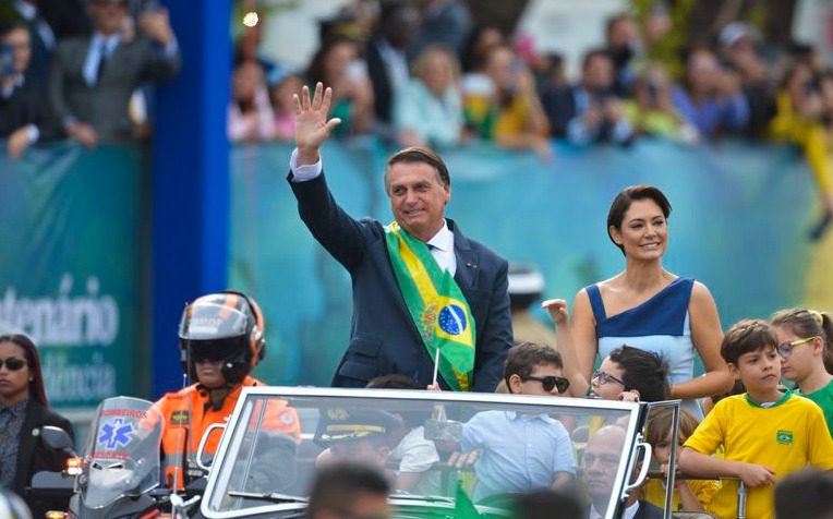 BOLSONARO PARTICIPA DAS COMEMORAÇÕES DO BICENTENÁRIO DA INDEPENDÊNCIA DO BRASIL