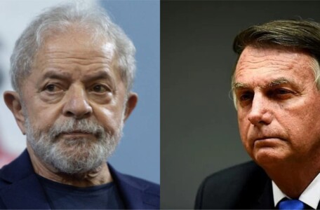 Vantagem de Lula sobre Bolsonaro cai cinco pontos em um mês, aponta nova pesquisa