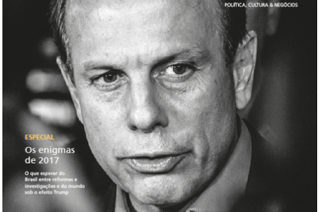 Doria é a capa da primeira VOTO de 2017