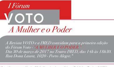 Parceria entre VOTO e IMED debate o papel da mulher