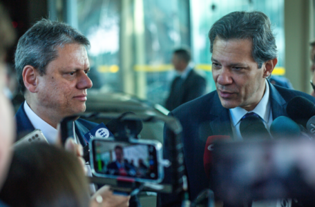 Tarcísio e Haddad discutem reforma tributária