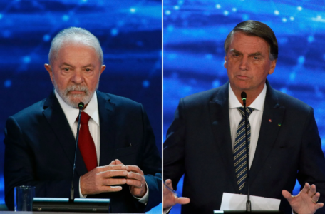 UM MÊS DEPOIS, LULA E BOLSONARO VOLTAM A SE ENFRENTAR EM DEBATE NESTA QUINTA-FEIRA