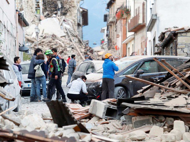 Itália: forte terremoto atinge região central do país e deixa mortos