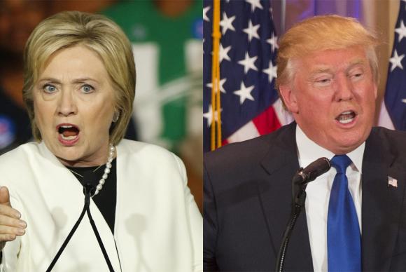 Superterça dá ampla vitória a Hillary e a Trump nos Estados Unidos