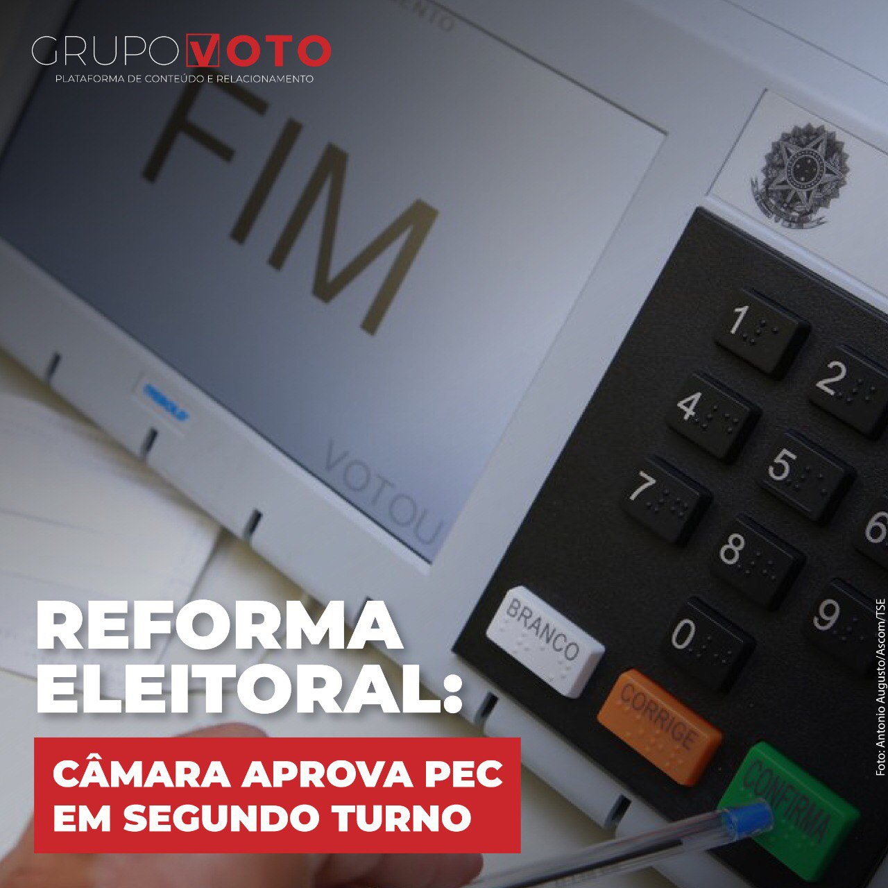 Reforma eleitoral: Câmara aprova PEC em segundo turno