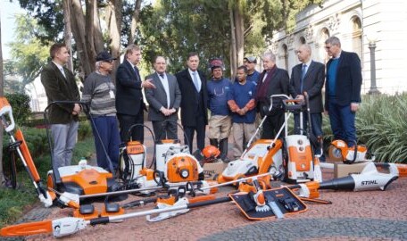 STIHL doa equipamentos para o Governo gaúcho