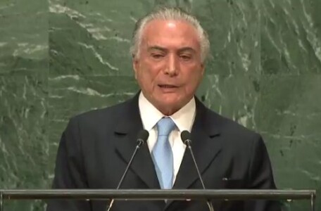 Na ONU, Temer diz que impeachment de Dilma respeitou a Constituição