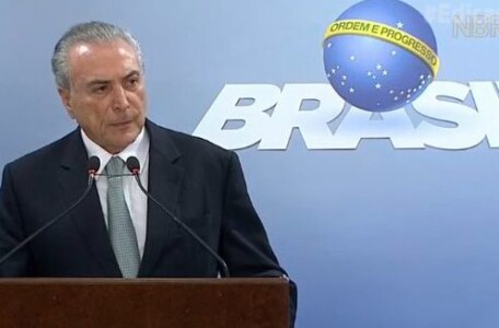 Não renunciarei, diz Temer em pronunciamento