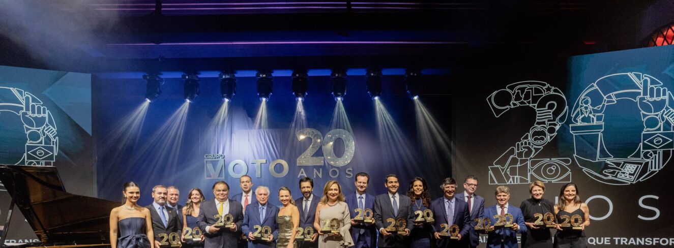 Grupo VOTO comemora 20 anos e homenageia líderes de todo o país