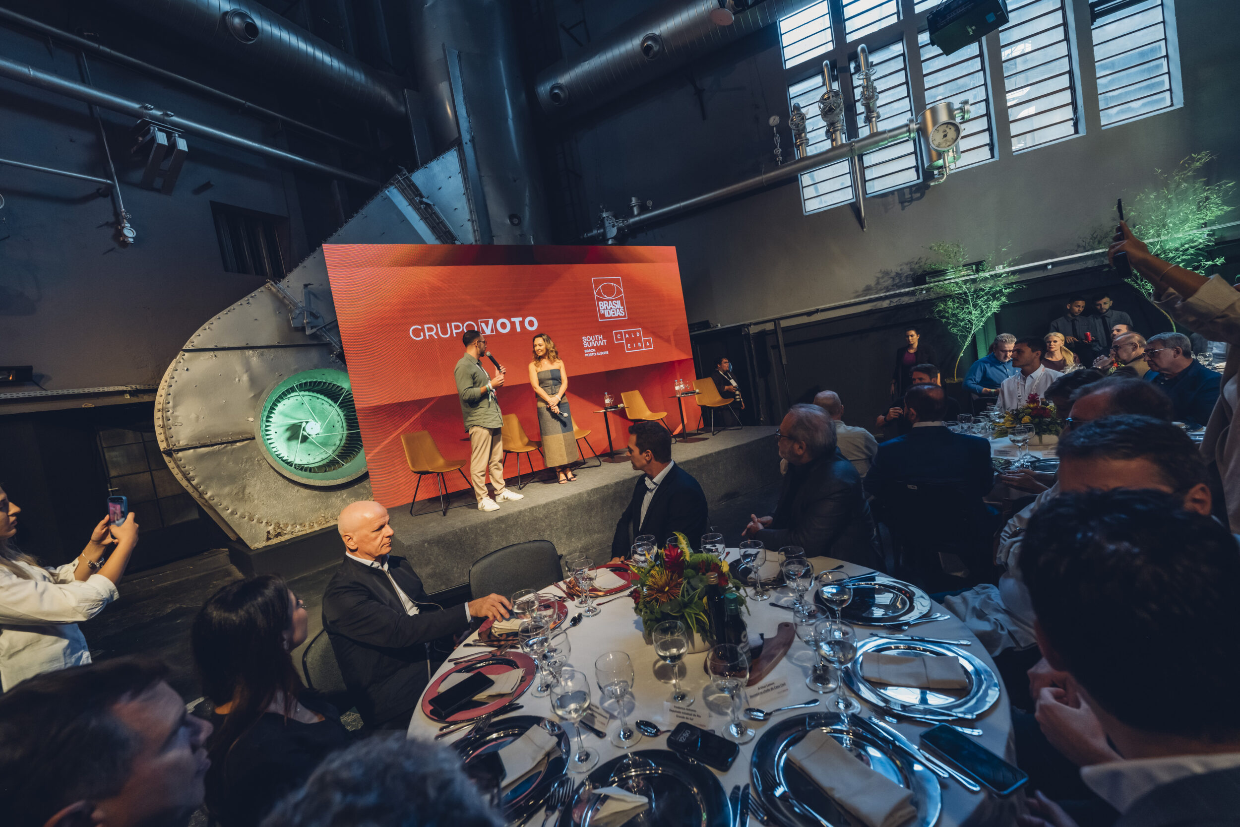 Competitividade e Inovação nacional: Almoço Brasil de Ideias – edição South Summit Brazil 2025