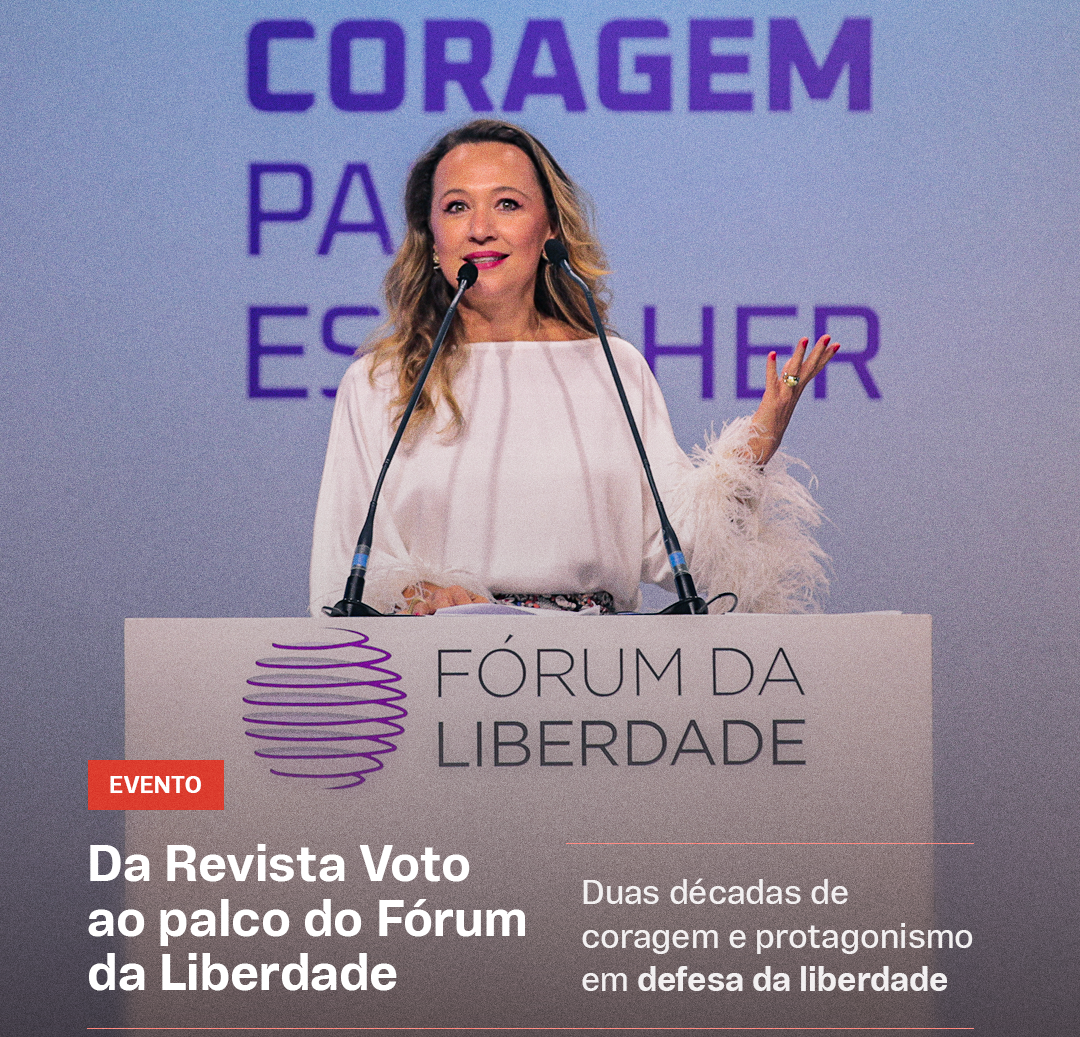 Da Revista Voto ao palco do Fórum da Liberdade, por Karim Miskulin