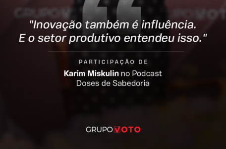 #InsightsBrasilDeIdeias “Inovação também é influência. E o setor produtivo entendeu isso.”