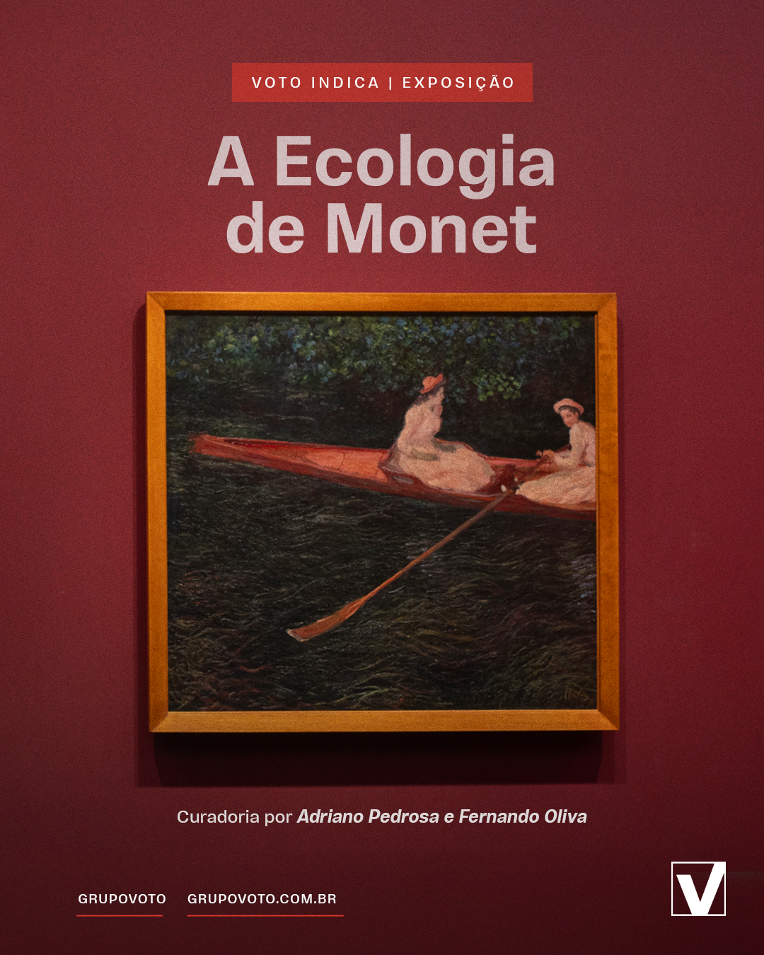 A Ecologia de Monet – Curadoria por Adriano Pedrosa e Fernando Oliva