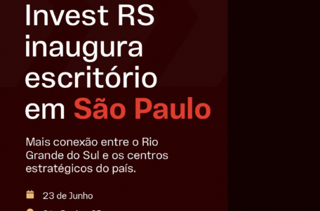 Invest RS inaugura escritório em São Paulo