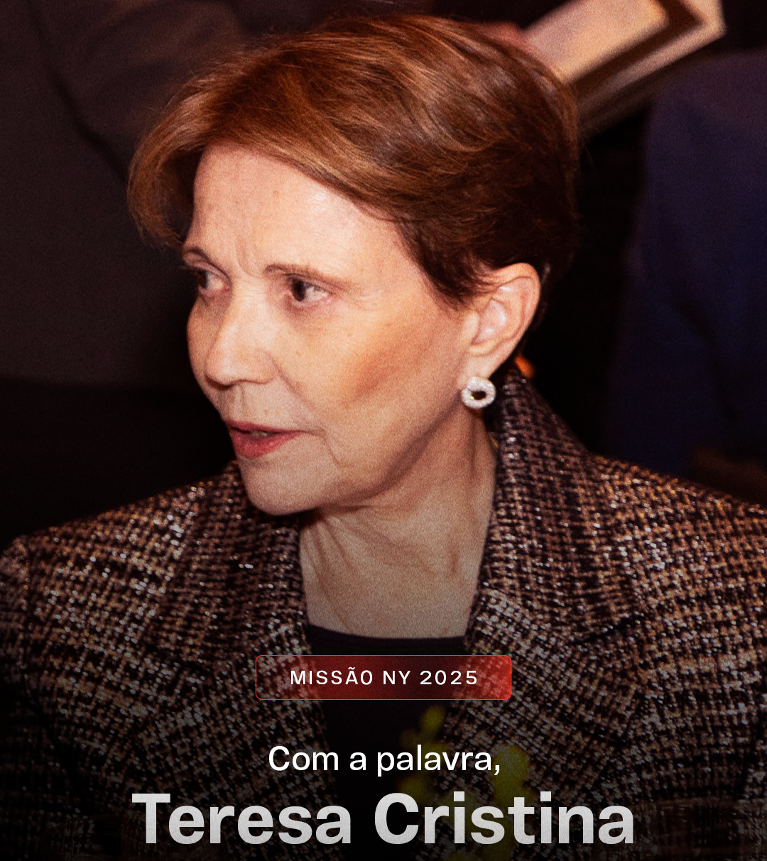 Com a palavra, senadora Teresa Cristina