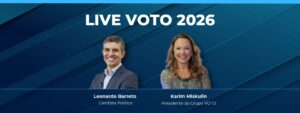 VOTO abre série de lives sobre eleições com Leonardo Barreto: ‘2026 está em aberto’