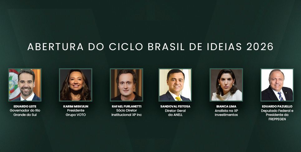 Começa o Ciclo Brasil de Ideias 2026